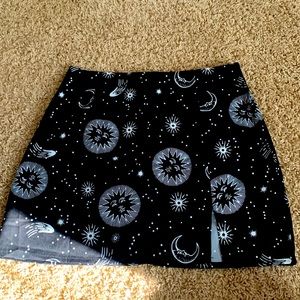 Galaxy Black Skirt